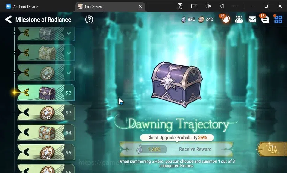 Epic Seven Accounts GLOBAL Unverif|20 ML(Monarch otS Iseria,Salome,BAr image 4