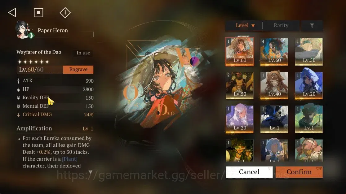 Reverse: 1999 Accounts GLOBAL|Lv40|15(*6Crew)(2Limit)|[(Paper Heron)+Psy, image 5