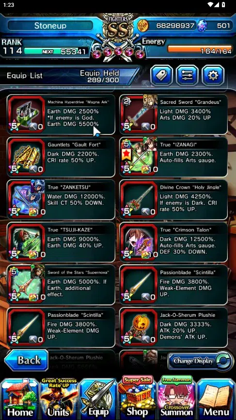 Grand Summoners Accounts Global|Rank 114|1 SpArt|31 Ascend 13 TW|(SMiyu,Shi image 13