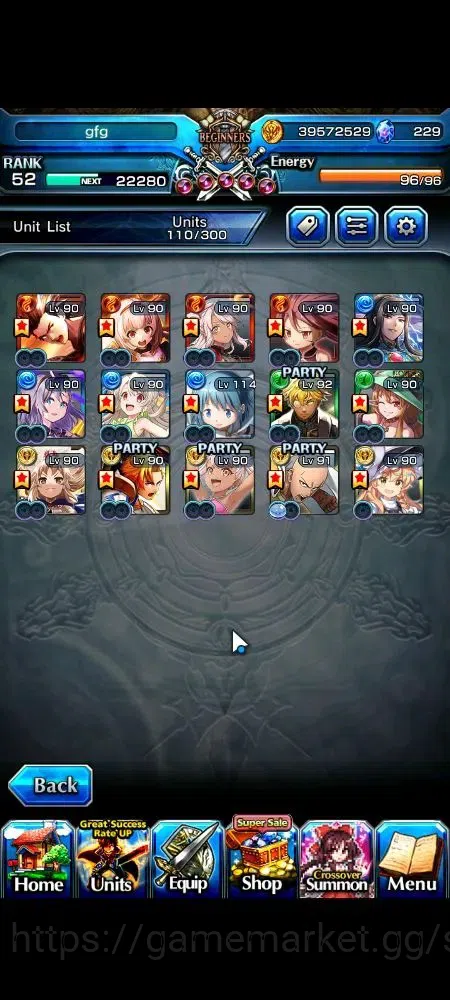 Grand Summoners Accounts Global|229 cc|Rank 52|15 Ascend+6 TW|(Saitama,S Mi image 4