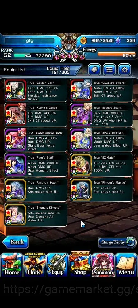 Grand Summoners Accounts Global|229 cc|Rank 52|15 Ascend+6 TW|(Saitama,S Mi image 6