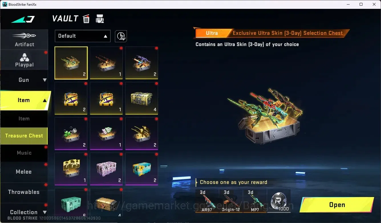 Blood Strike Accounts ASIA |Eternal Striker: ZERO-Odashadow|Legendary Ka image 18