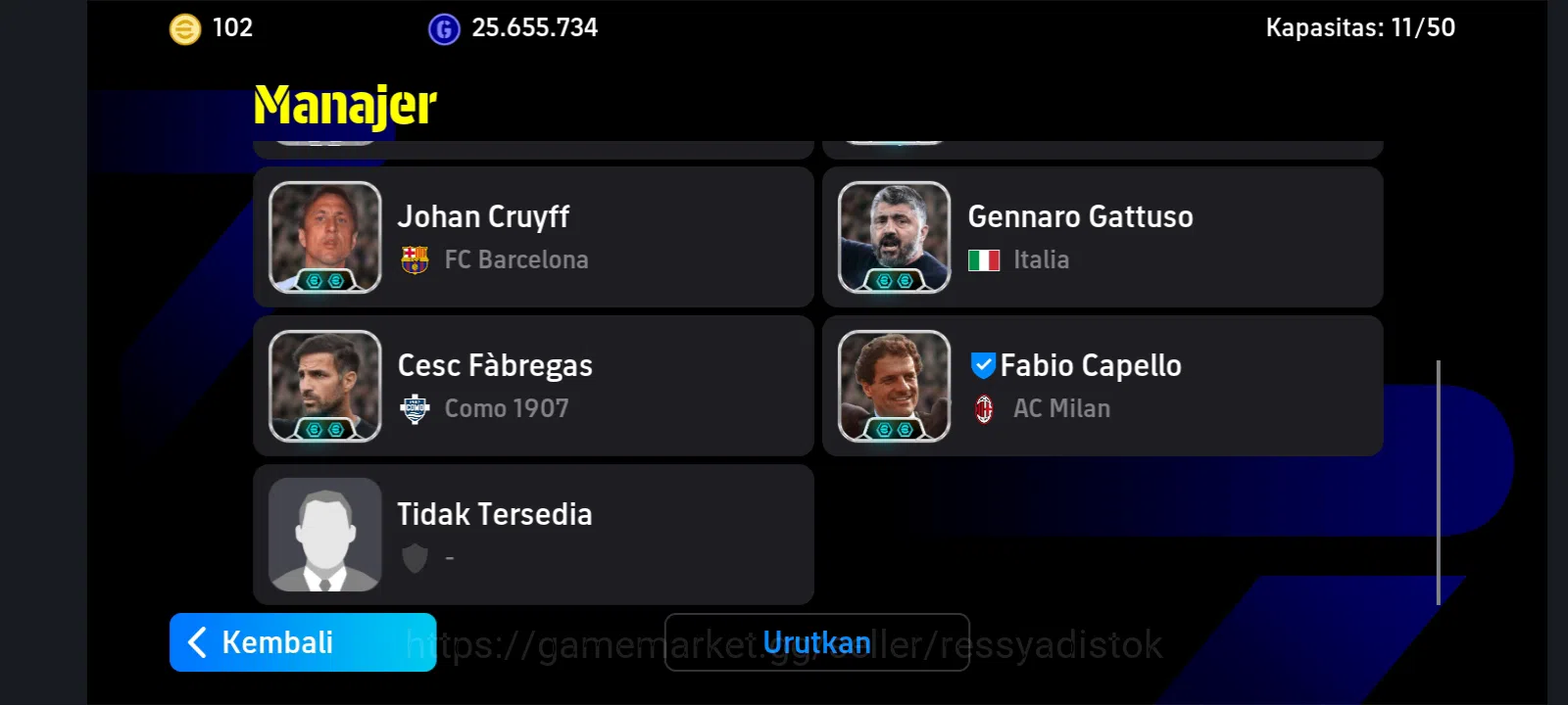 eFootball Accounts Legends & Iconic Players EFOOTBALL 2026 | LEGEND Z IBRAHIMOVIC, J CRUYFF, ST T ALEXANDER ARNOLD, F 4