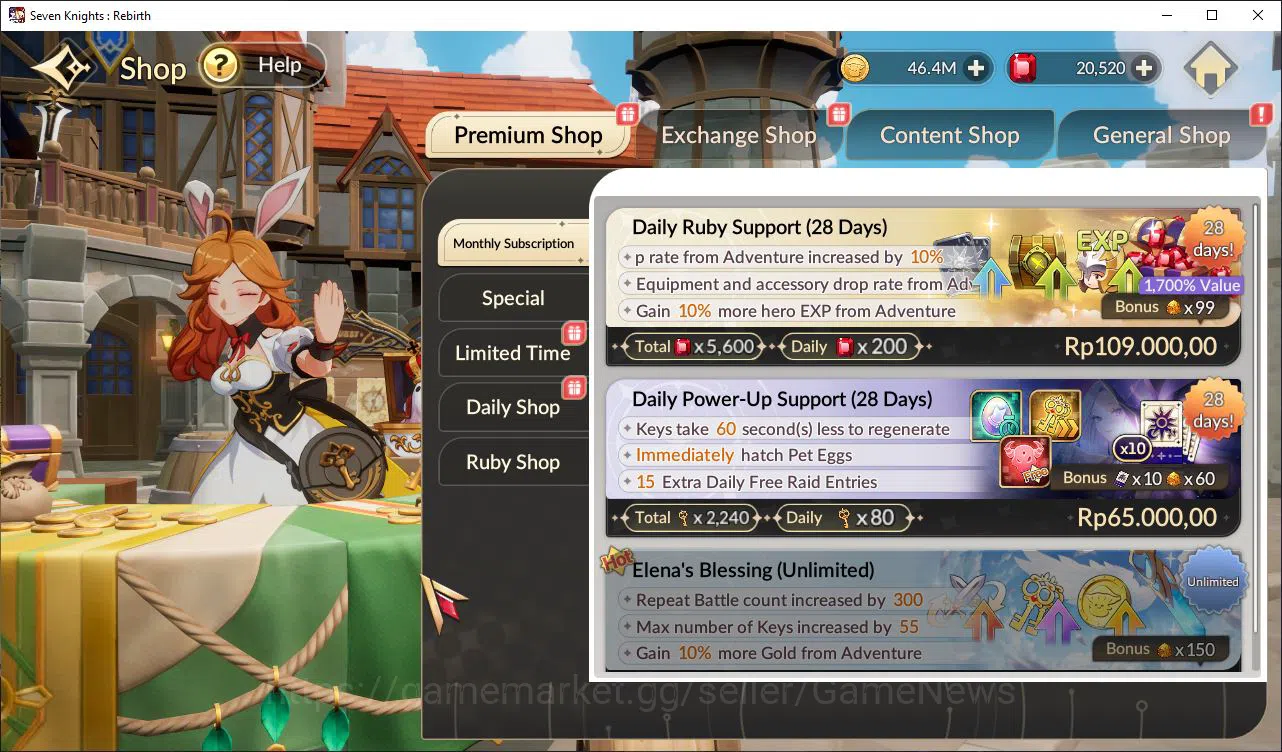 Seven Knights Re:Birth Accounts GLOBAL-SEA|4 Ex-7k [Gelidus,Fai,Juri,Melia] +17 TC image 6