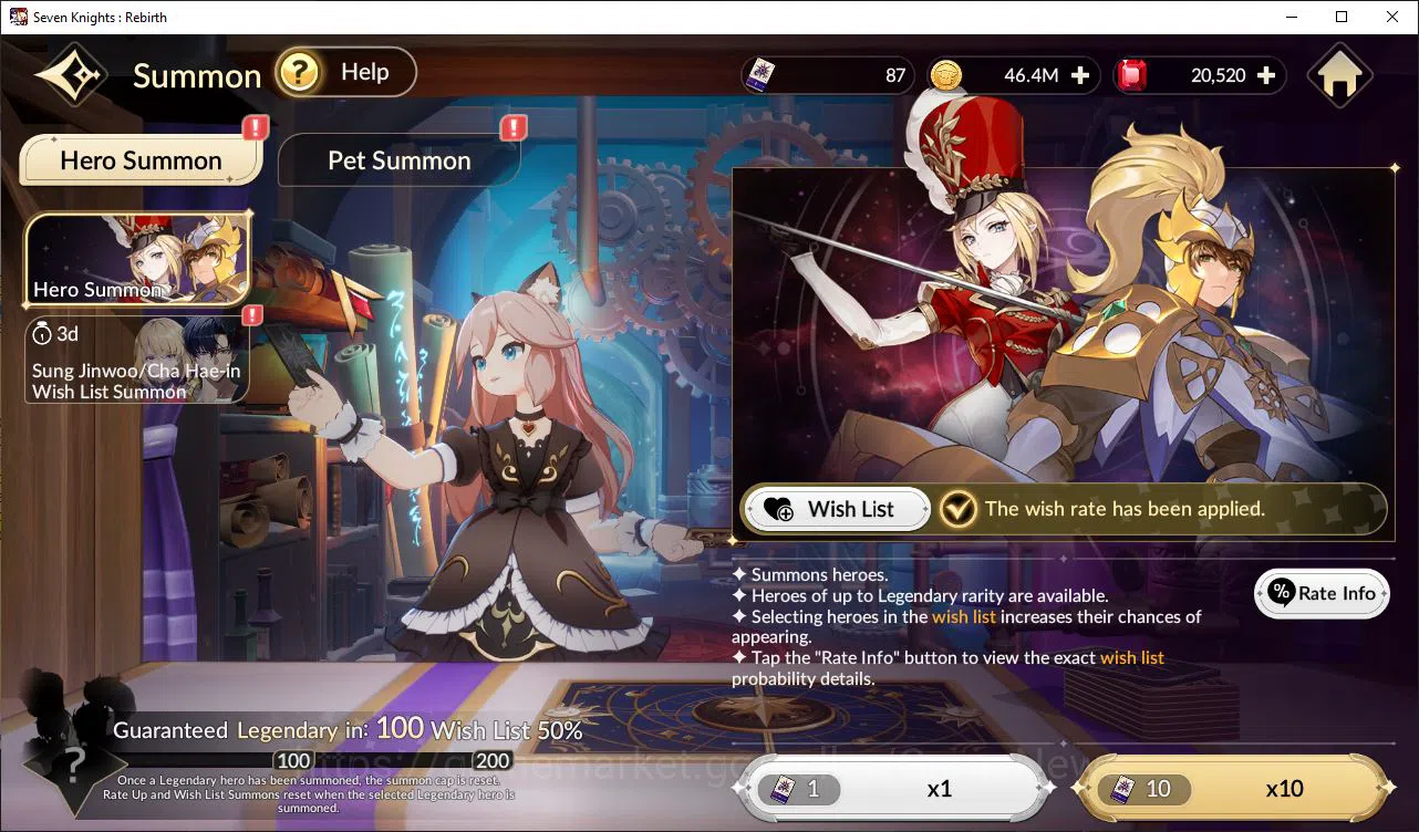 Seven Knights Re:Birth Accounts GLOBAL-SEA|4 Ex-7k [Gelidus,Fai,Juri,Melia] +17 TC image 7