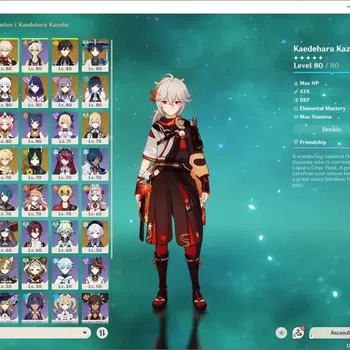 Genshin Impact Accounts Others ASIA|AR 56|9Limit(Yelan,Hutao,Wanderer,Rshogun, etc)+chr STD(Bennet,Diona,Beidou,etc)|MC