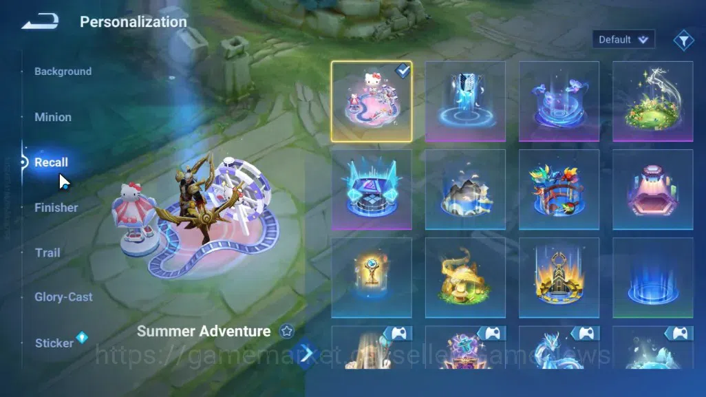 Honor of Kings Accounts Hero 113 Skin 164|SaintSeiya Gold Sagittarius,Gold image 8