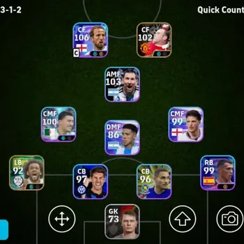 eFootball Accounts Legends & Iconic Players Android|PW 2873|Epic Marcelo Rooney,Shwt IbrahimMaza Messi,etc| EFB3988B