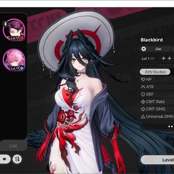 Neverness to Everness Accounts NA|Fresh Starter HL3|1Limit S-Class BlackBird+Costume |Very Low Explore|MC Female|TakeMail