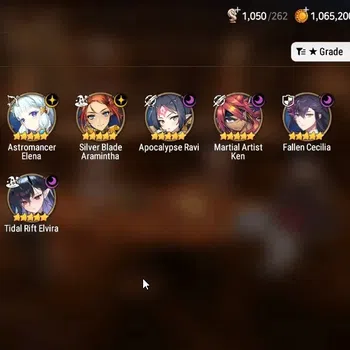 Epic Seven Accounts High-End GLOBAL UnVerif|NewEra|9 ML(B Arunka,Harsetti,TR Elvira,FCecilia Etc)EoA Fumyr,Ivana,A Ludwig
