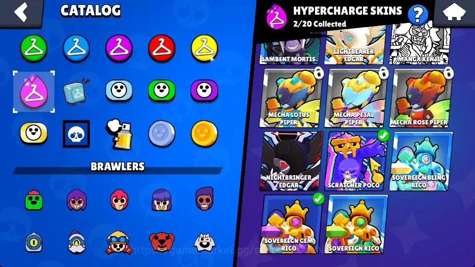 Brawl Stars Accounts 6632 Trophy|1174 Bling|54 Brawlers 3 Max [Doug,Sur image 18