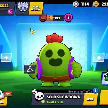 Brawl Stars Accounts 6632 Trophy|1174 Bling|54 Brawlers 3 Max [Doug,Sur image 1