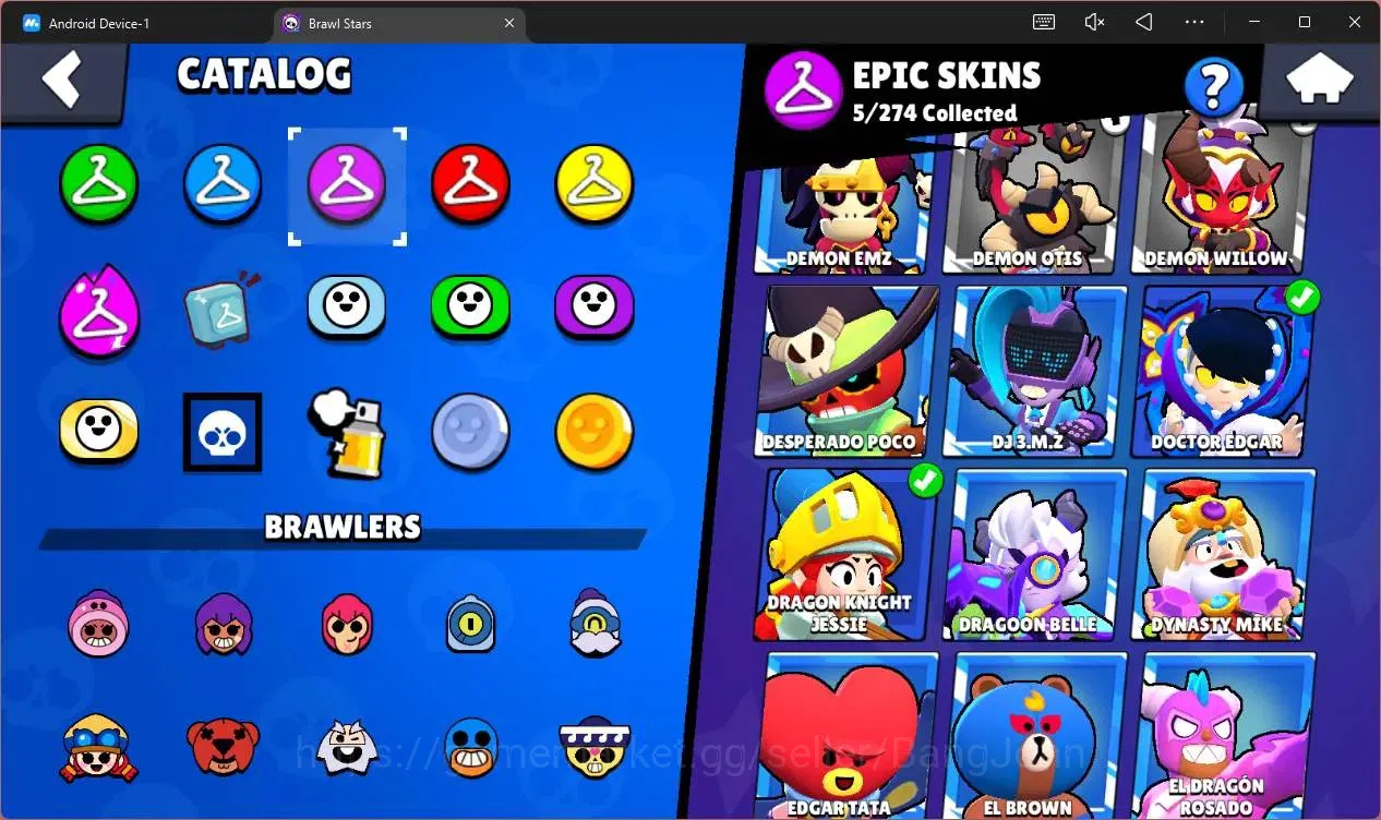Brawl Stars Accounts Global |1497 Trophy|27 Brawler|2 Max Hypercharge(J image 12