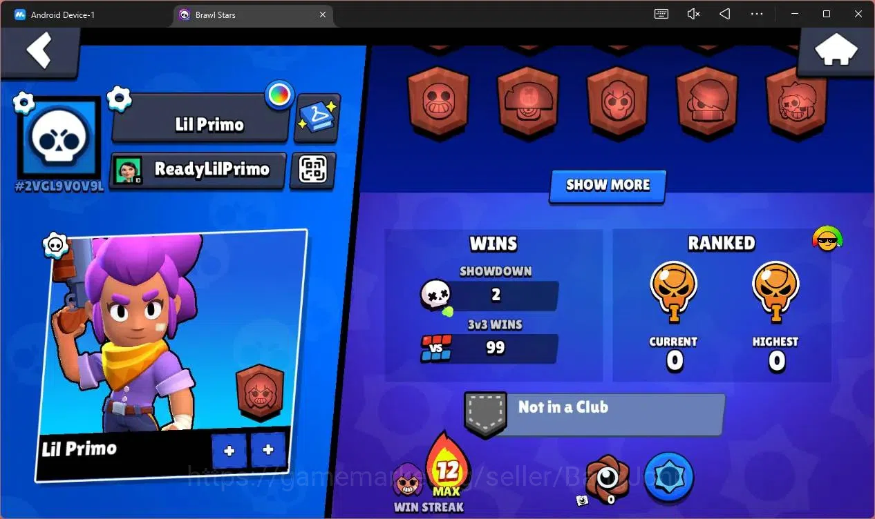 Brawl Stars Accounts Global |1497 Trophy|27 Brawler|2 Max Hypercharge(J image 3