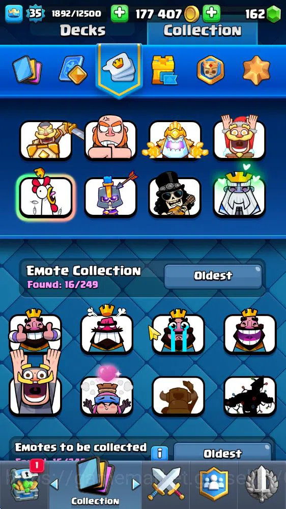 Clash Royale Accounts Midgame Lv 35|Trophy 7914|KTL 12|Limited Skin|Card 118|1 HERO 5 EVO 5 Champ 21 Legendary 33 Epic 30 15