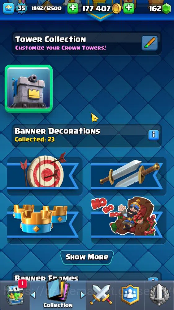 Clash Royale Accounts Midgame Lv 35|Trophy 7914|KTL 12|Limited Skin|Card 118|1 HERO 5 EVO 5 Champ 21 Legendary 33 Epic 30 16