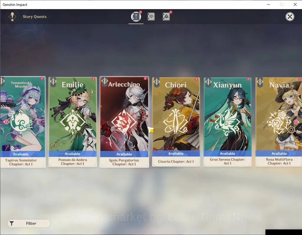 Genshin Impact Accounts ASIA|AR 55|18 Limited+9(*5Wep)|Yoimiya+Sign,Neuvil image 20