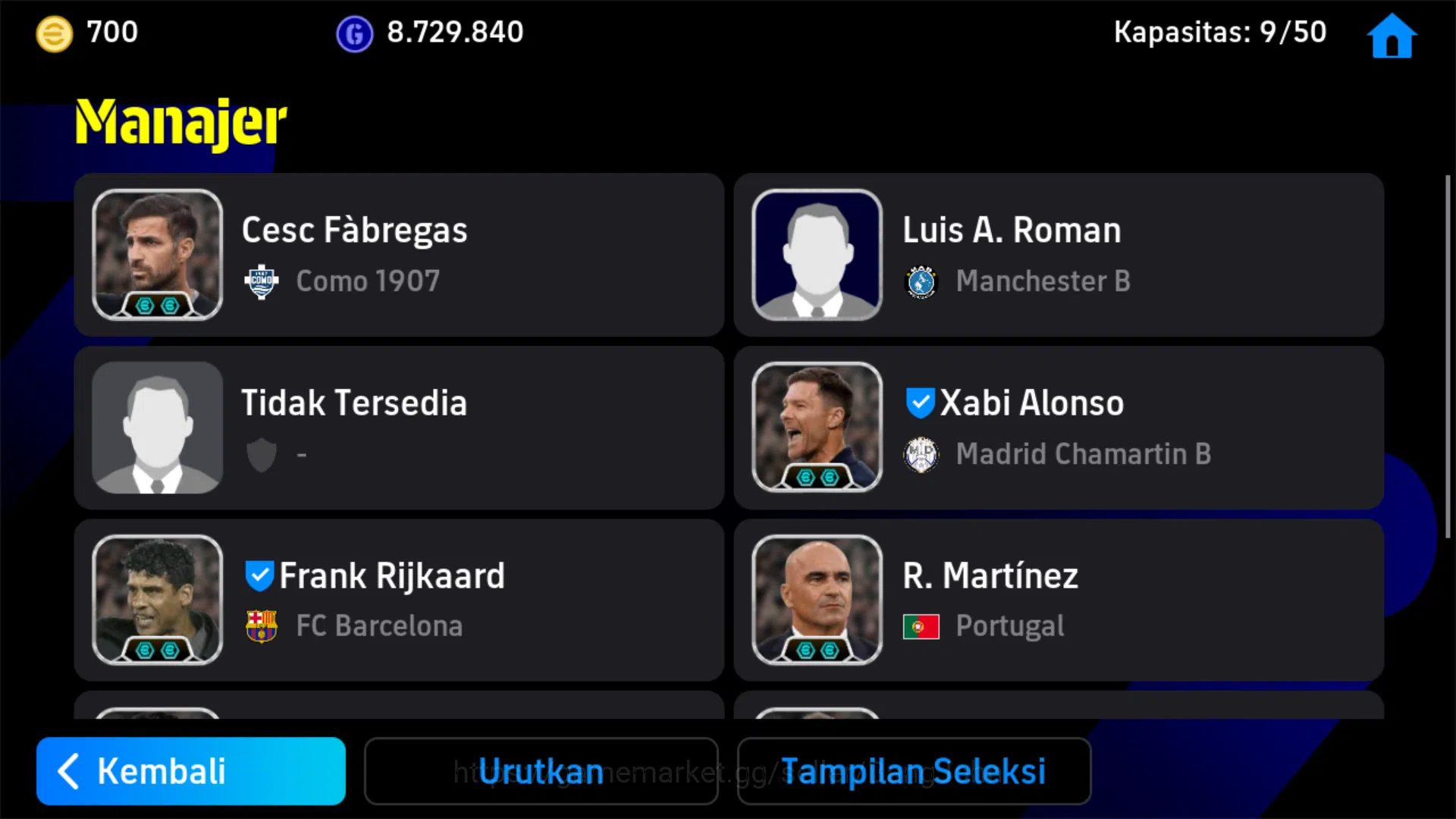 eFootball Accounts Others Power 3186 | cafu epic db | jordi alba epic db | xavi simons shotime | emil audero showtime 3