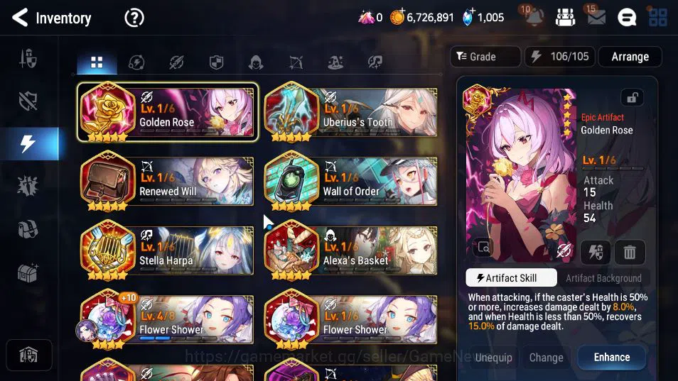 Epic Seven Accounts GLOBAL UNVERIF|NEW ERA|2 ML(Empyrean Ilynav,SP Pol image 8