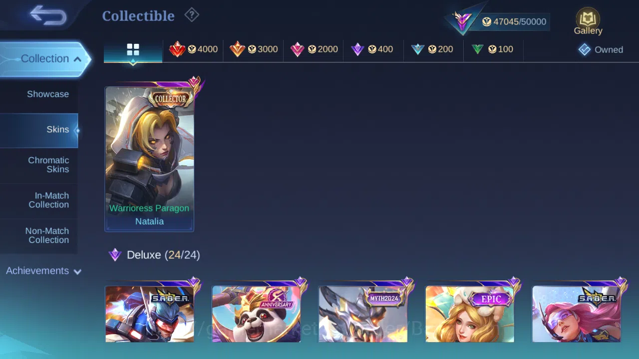 Mobile Legends: Bang Bang Accounts Hero 131 | Skin 208 | Glory | KOF Karina | Sanrio image 5