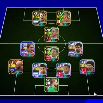 eFootball Accounts Legends & Iconic Players Android|Big Time Federico Dimarco|6 Epic Thiago Alcantara,Didier Drogba,Sergio