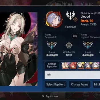 Epic Seven Accounts High-End Global Unverif | 22 ML(ATywin,DBSenya,ROLight,Harseti,BMHaste,Etc.) | SS 10.8K | Stigma 834k