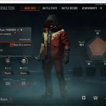 Arena Breakout Mid-Tier Mobile | LV 30 | SV 15.4 M | CV 8.4 M | Quickhack  image 1