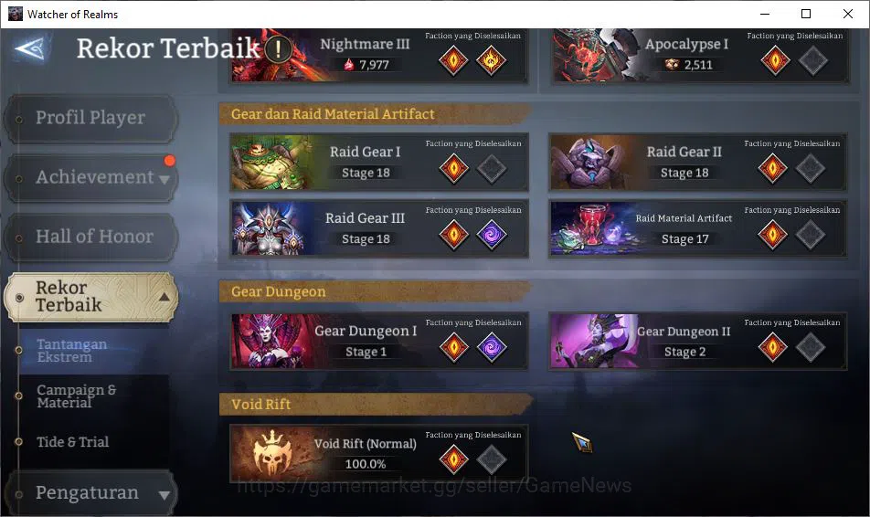Watcher of Realms Accounts Global 60x|Lv50|1,2M Power|2 Lord [Morrigan,Torodo image 13