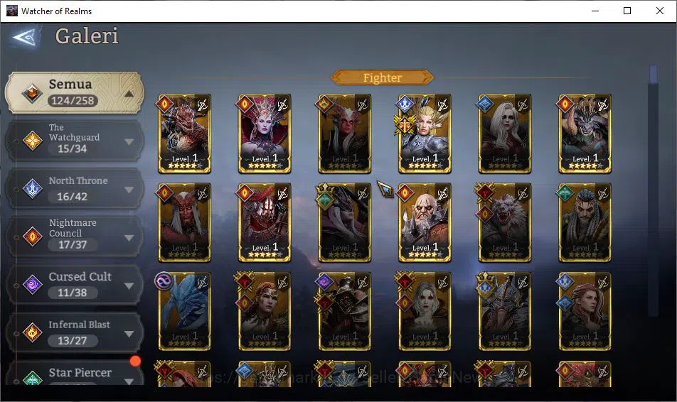 Watcher of Realms Accounts Global 60x|Lv50|1,2M Power|2 Lord [Morrigan,Torodo image 3