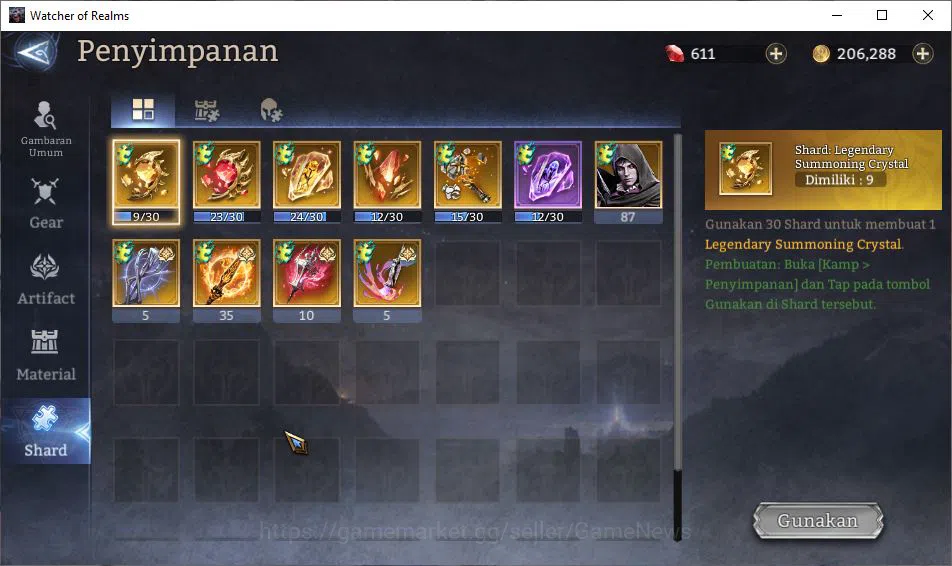 Watcher of Realms Accounts Global 60x|Lv50|1,2M Power|2 Lord [Morrigan,Torodo image 4