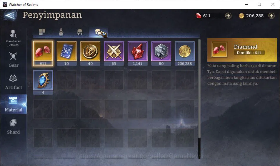 Watcher of Realms Accounts Global 60x|Lv50|1,2M Power|2 Lord [Morrigan,Torodo image 5