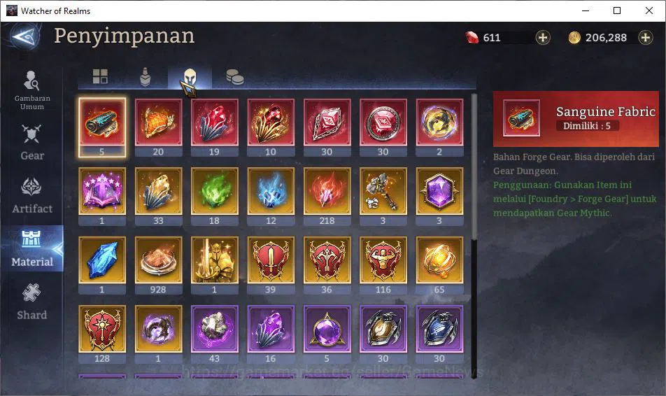 Watcher of Realms Accounts Global 60x|Lv50|1,2M Power|2 Lord [Morrigan,Torodo image 6