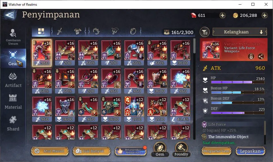 Watcher of Realms Accounts Global 60x|Lv50|1,2M Power|2 Lord [Morrigan,Torodo image 9