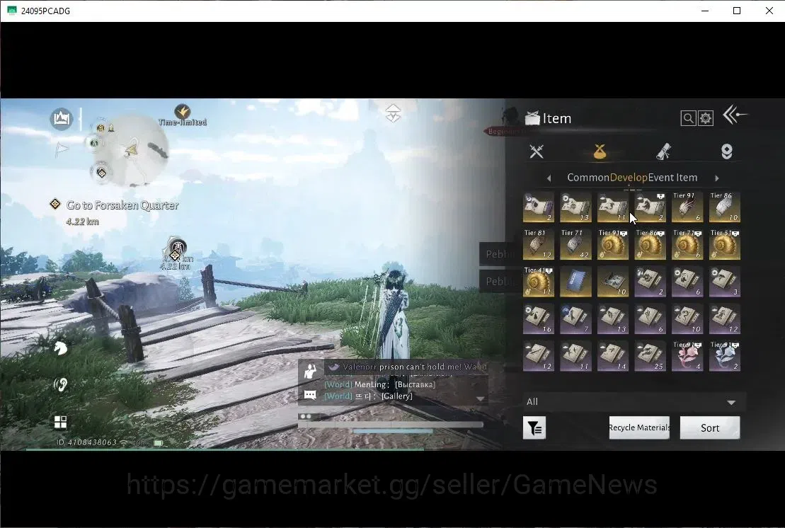 Where Winds Meet Accounts GLOBAL|Lv 92|GS 21K|Peaceful Life,Anthem of Ages|9 image 20