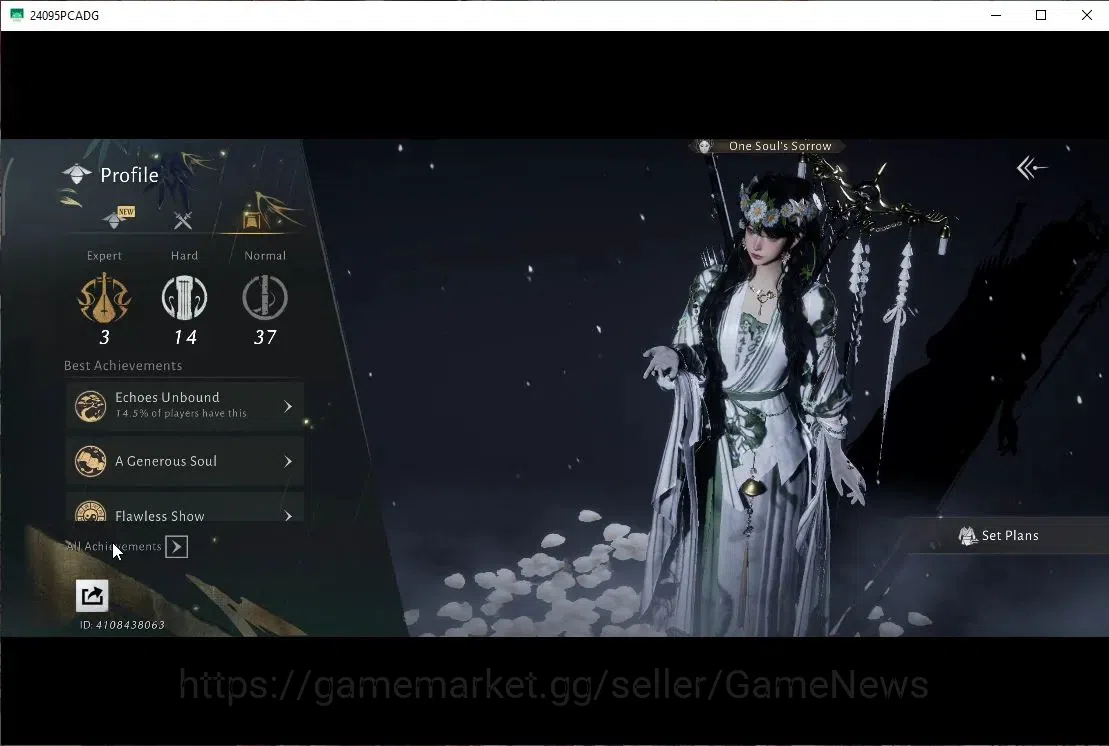 Where Winds Meet Accounts GLOBAL|Lv 92|GS 21K|Peaceful Life,Anthem of Ages|9 image 4