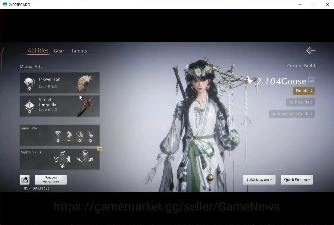 Where Winds Meet Accounts GLOBAL|Lv 92|GS 21K|Peaceful Life,Anthem of Ages|9 image 5