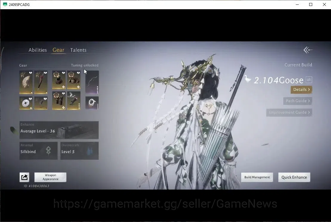 Where Winds Meet Accounts GLOBAL|Lv 92|GS 21K|Peaceful Life,Anthem of Ages|9 image 7