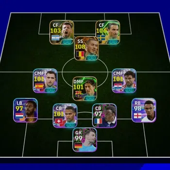 eFootball Accounts Legends & Iconic Players Mobile|BigTime Hazard|Epic Ibrahimovic,Aguero,Rijkaard,Edmilson.Etc|ShowTime
