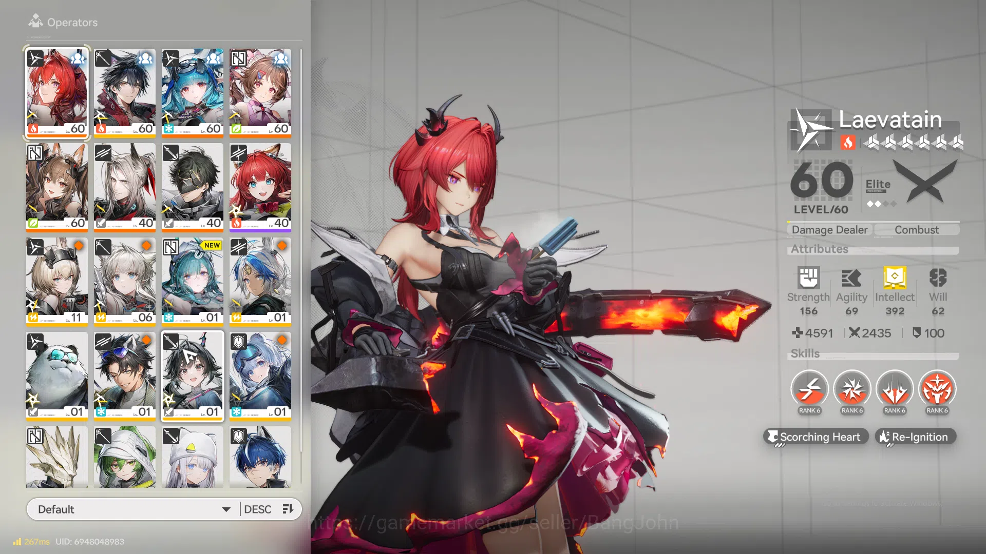 Arknights: Endfield Accounts NA / EU | Laevatain P1 + Sign | Gilberta + Sign |  image 2