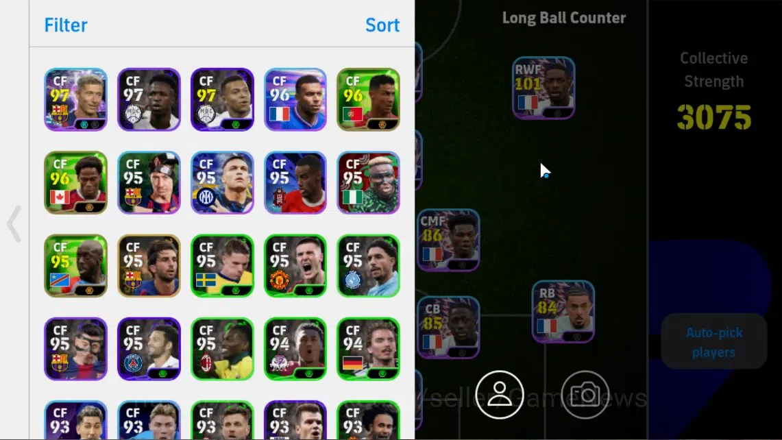 eFootball Accounts Android|Pack France 26|Epic Oliver Kahn,Steven Ger image 3