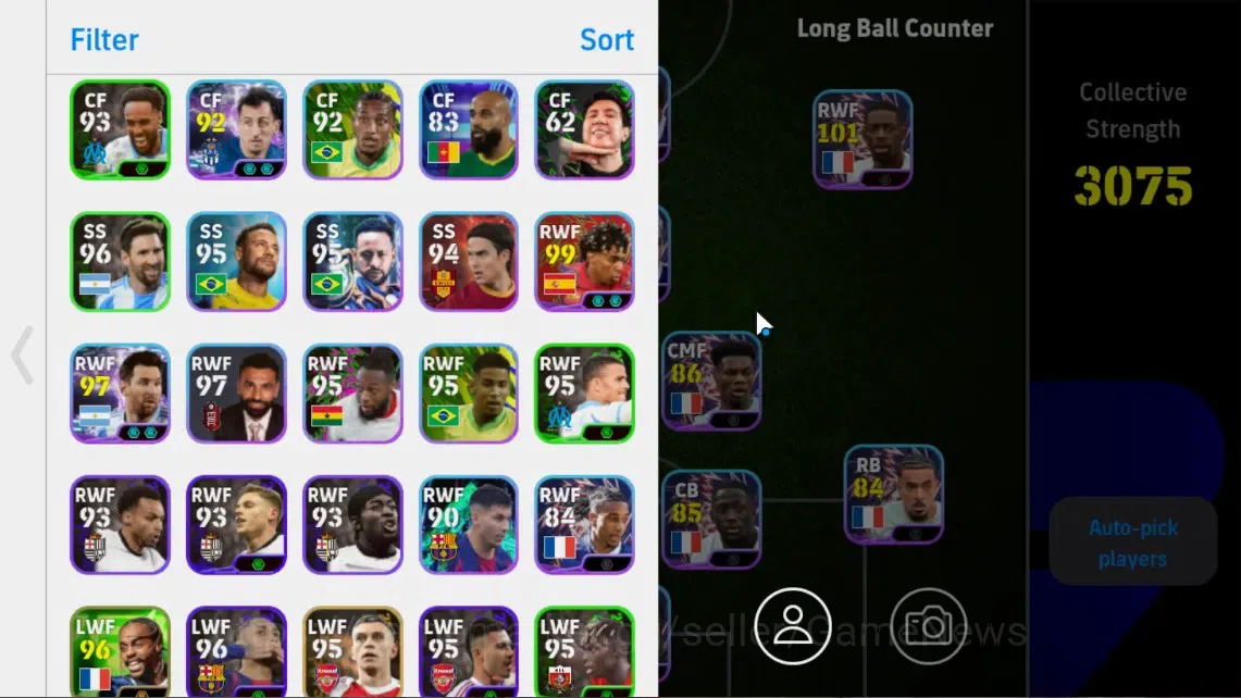 eFootball Accounts Android|Pack France 26|Epic Oliver Kahn,Steven Ger image 4