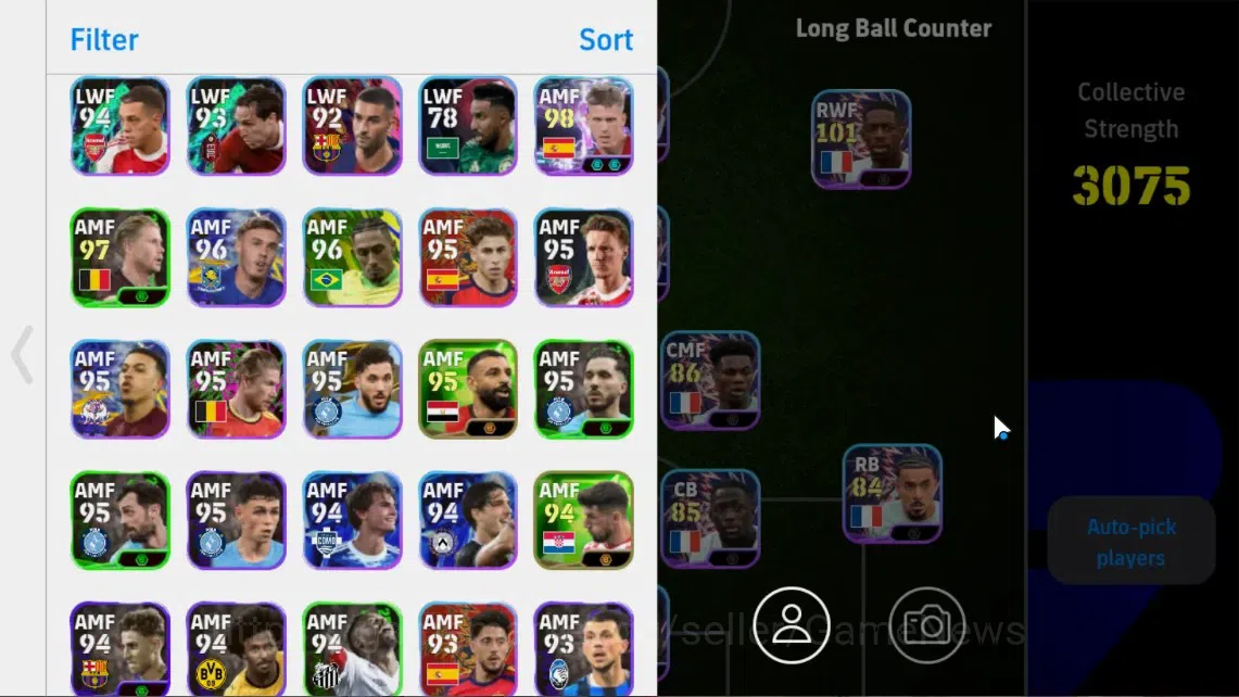 eFootball Accounts Android|Pack France 26|Epic Oliver Kahn,Steven Ger image 5