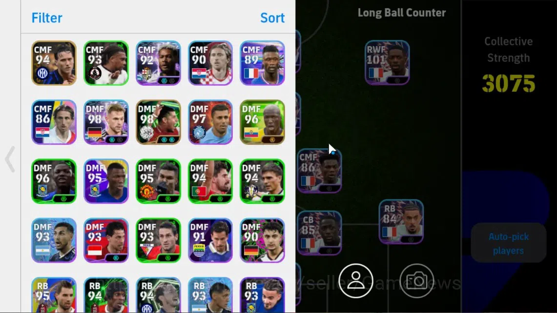 eFootball Accounts Android|Pack France 26|Epic Oliver Kahn,Steven Ger image 7