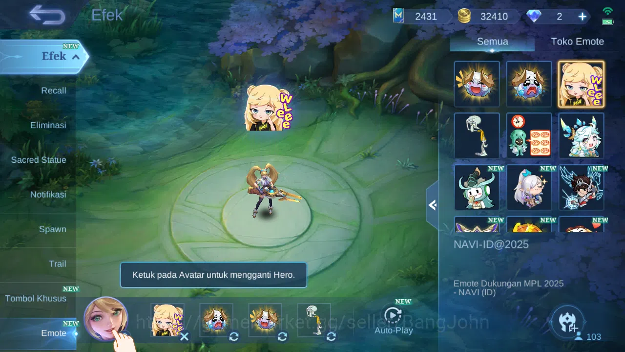 Mobile Legends: Bang Bang Accounts Hero 103 Skin 276 | Prime Claude | Luckybox Lance, image 17