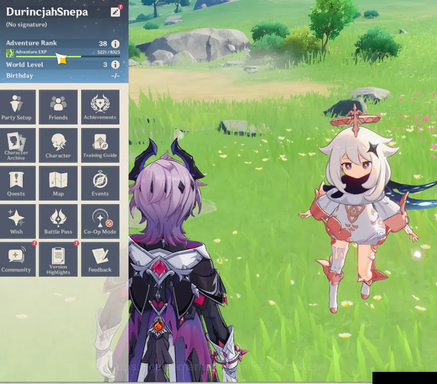 Genshin Impact Accounts ASIA|AR 38|1 Limited+20(4Character)| Durin |Mc Fem image 13