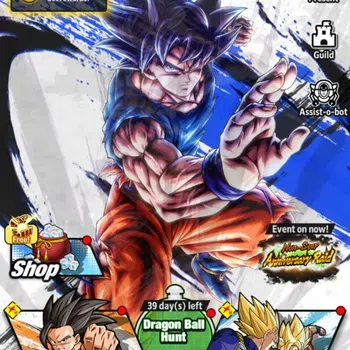 Dragon Ball Legends High-End 31M Total Power|LV147|1LR+2UL+11LL|SS3 Goku mini,S image 1