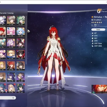 Honkai Star Rail Accounts Others Asia|TL 70|2 PremTeam|16 Limited (HimeNova,Castorice,YaoGuang,Anaxa)+Sign SW999
