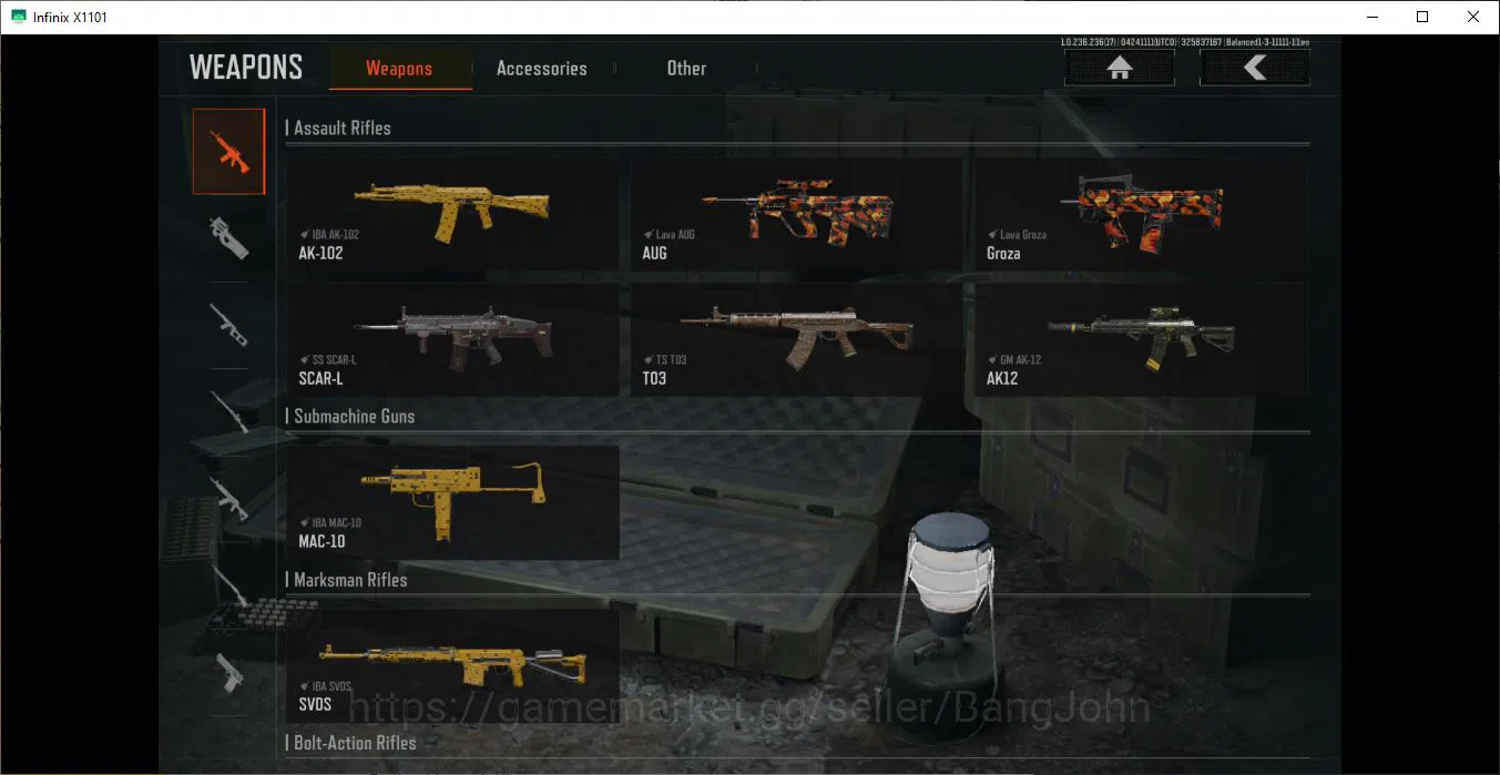 Arena Breakout Accounts MOBILE|LVL30 SV 7,7 M|CV 5 M|MORE SKIN MORE DETHAI image 4