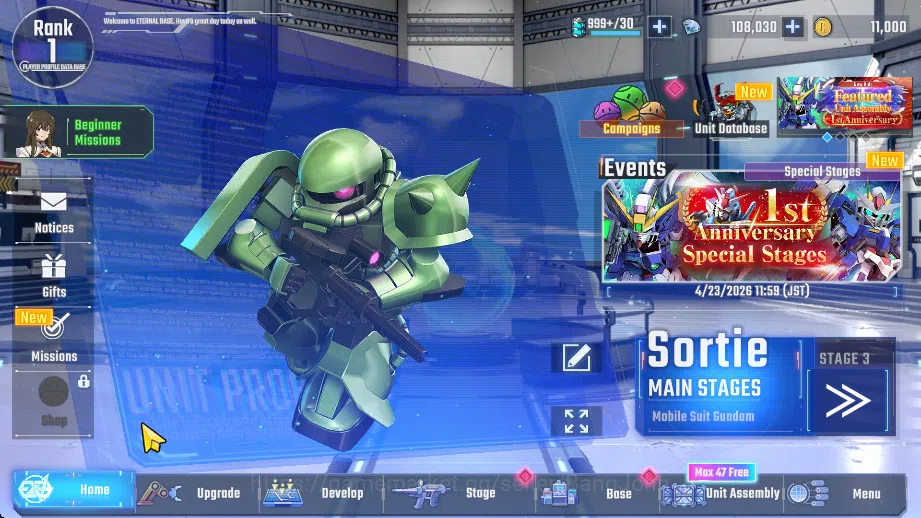 Global Rank 1 | FreshStory | 100+K Diamond, Selector Banner On, 6Gundam SSR+ 2Supp SSR | Gacha Acc, LogBandai Check SS RA357B SD Gundam G Generation ETERNAL Accounts Global Rank 1 | FreshStory | 100+K Diamond, Selector Banner On, 6Gundam SSR+ 2Supp