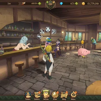 The Seven Deadly Sins: Grand Cross Endgame Asia|1,5 M CC|671 DM|1 LR+4 UR|Fairy Helbram,Merli image 1
